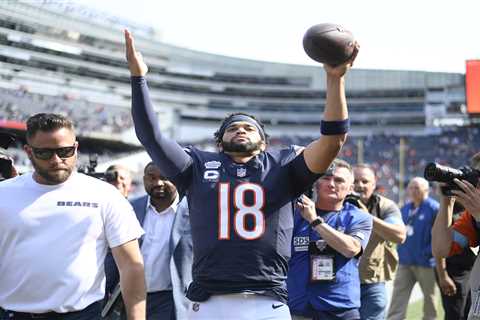 Caleb Williams bailed out by Bears defense for comeback win over Titans in NFL debut