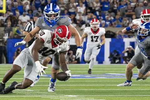 No. 1 Georgia ekes out narrow comeback victory over SEC rival Kentucky