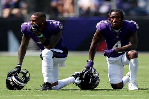 NFL chain gang member receives CPR on sideline at Ravens-Raiders game in scary scene