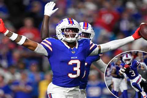 Bills’ Damar Hamlin gets first career interception in emotional full-circle ‘MNF’ moment: ‘No words’