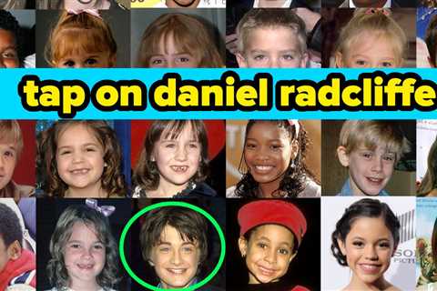 Can You Identify These Famous People Based On Pictures Of Them As Kids?