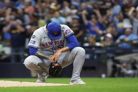 Mets drop first game of key Brewers series in complete disaster