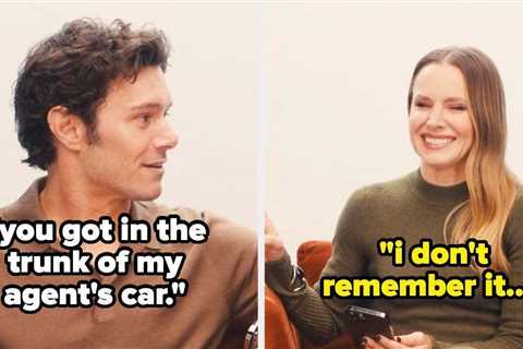 Kristen Bell And Adam Brody Guessed Each Other's Favorite Roles And More While Taking This Costar..