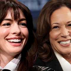 Anne Hathaway Enchants With Queen Performance at Kamala Harris Fundraiser