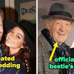 11 Famous People Who Are So Close With Their Costars They Officiated Their Weddings