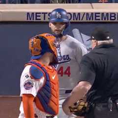 Francisco Alvarez, Andy Pages get in heated moment after emphatic bat flip