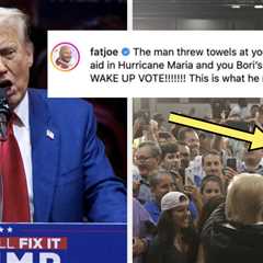 A Comedian At Trump's Rally Called Puerto Rico A “Floating Island Of Garbage,” And It’s Backfiring..