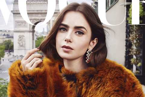 Lily Collins Vogue Scandinavia August September 2024