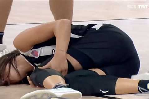 WNBA rookie Nika Muhl suffers horrifying injury in chaotic Super League game