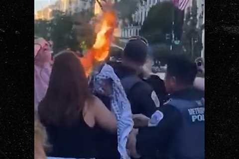 Protester Sets Himself on Fire Outside White House