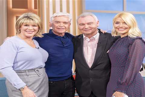 EAMONN Holmes denies jealousy claims towards former co-star Philip Schofield