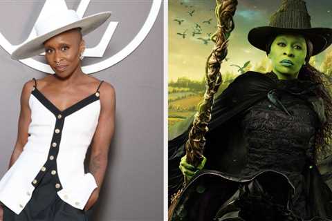 Cynthia Erivo Collapsed In Tears After Finding Out She'd Be Playing Elphaba In Wicked