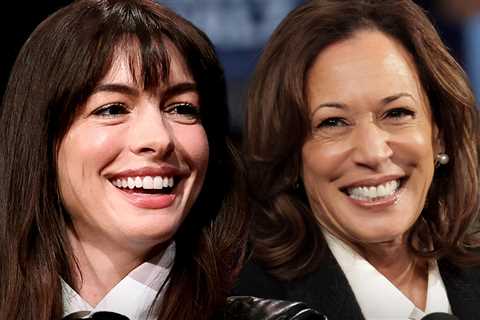 Anne Hathaway Enchants With Queen Performance at Kamala Harris Fundraiser