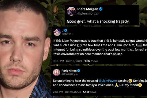 Celebrities React to Liam Payne's Sudden Death