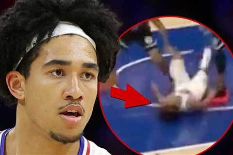 76ers Jared McCain Hospitalized After Scary Fall During Game