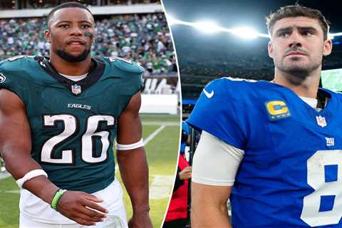 Giants vs. Eagles live updates: Saquon Barkley returns to MetLife Stadium for NFC East clash