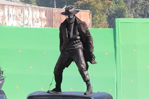 Nic Cage's 'Spider-Man Noir' Costume Seen for First Time on Set