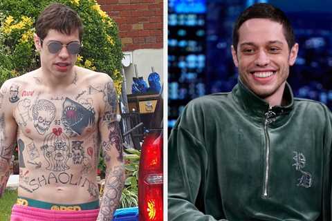 Pete Davidson Showed The Results After Starting To Remove His Tattoos