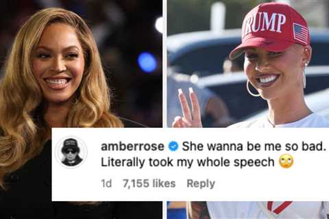 Amber Rose Is Getting Dragged For Claiming Beyoncé Stole Her 2024 RNC Speech