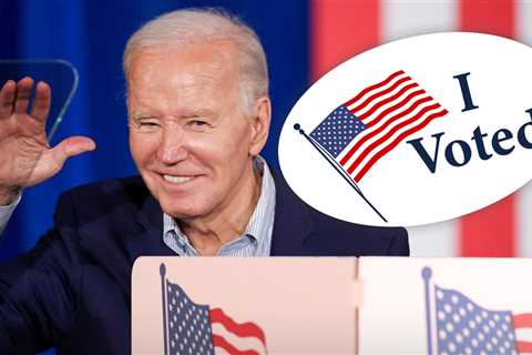 President Joe Biden Votes a Week Early Amid Deadlocked Race