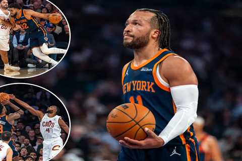 Knicks blow 13-point lead — and survive Jalen Brunson injury scare — in tough loss to Cavaliers