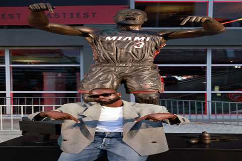 Dwyane Wade has seen all the hate for his statue — here’s what he thinks of it