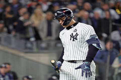 Aaron Judge’s playoff nightmare deepens with another disappearing act