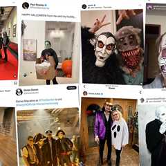 See Rock Stars in Their Halloween Costumes