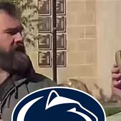 Penn State Police Investigating Jason Kelce Phone-Smashing Incident