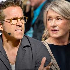 Ryan Reynolds Has Only Met Martha Stewart Twice, Confused by Criticism