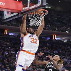 Karl-Anthony Towns, Knicks roll to drama-less win in Nets rematch despite off Jalen Brunson night