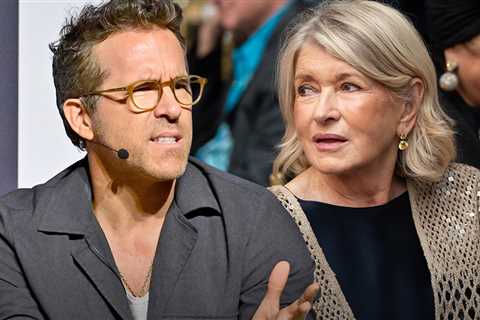 Ryan Reynolds Has Only Met Martha Stewart Twice, Confused by Criticism