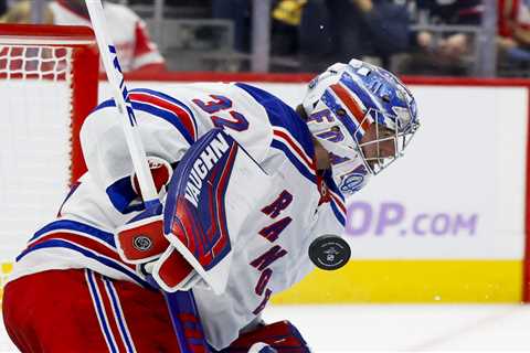 Rangers’ Jonathan Quick puts on show in win: ‘He’s one of one’