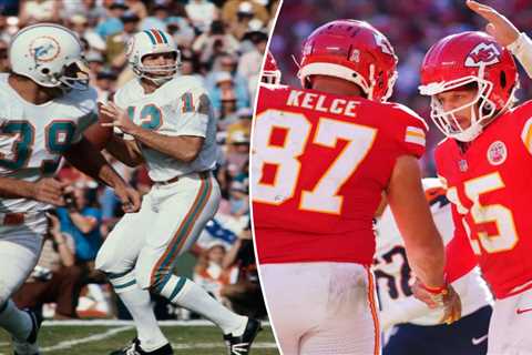 Undefeated Chiefs have 1972 Dolphins’ attention and respect: ‘Same design that we had’