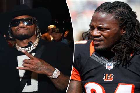 Pacman Jones arrested for alleged public intoxication, assaulting officer after Paul-Tyson fight