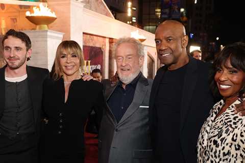 'Gladiator II' Cast at L.A. Premiere, Denzel Washington, Paul Mescal & More