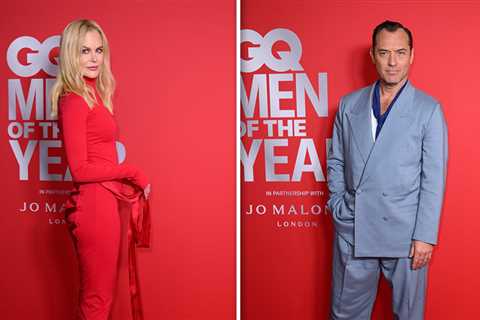 Nicole Kidman, Jude Law & More Hit GQ London Men of the Year Awards