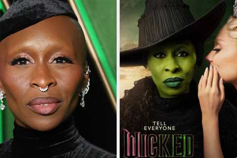 Cynthia Erivo Has Called Her Controversial Response To The “Wicked” Fan Art A “Human Moment”..