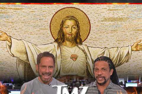 TMZ TV Hot Take: A.I. Jesus Greets Parishioners in Switzerland