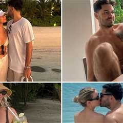 'Bachelor' Couple Hannah Godwin and Dylan Barbour Heat Up In The Maldives