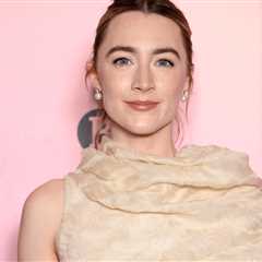 Drapey Dress by Saoirse Ronan: A Fashion Must-See