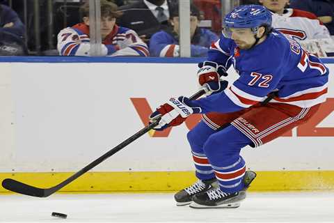 Rangers’ Filip Chytil returns to lineup for first time since suffering injury in collision