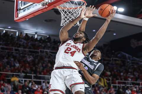 Little-used Zuby Ejiofor has suddenly become the MVP for St. John’s