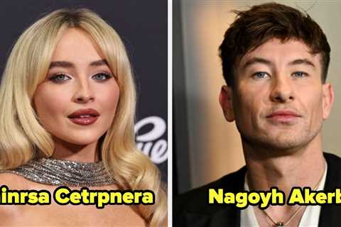 Only Someone With An IQ Over 140 Can Unscramble These Celebrity Names