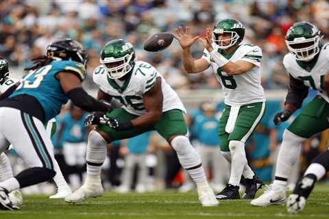 Jets offensive line’s budding chemistry finally starting to pay off