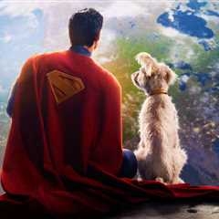 Superman Sneak Preview at the Puppy Bowl Event