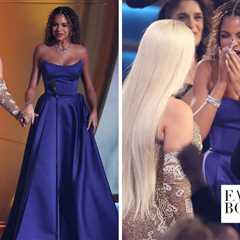 Blue Ivy Joined Beyonce on Stage at the Grammys in a Royal Purple Naeem Khan Strapless Gown