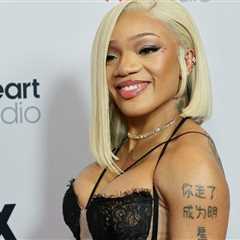 GloRilla’s Dress in iHeartRadio Photos Highlights Strings