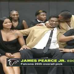 WNBA star Rickea Jackson supports James Pearce Jr. as Falcons trade up to pick him in 2025 NFL Draft