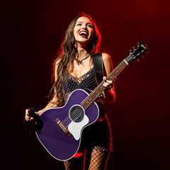 Olivia Rodrigo Rocks Out to Lorde’s ‘What Was That’ in Washington Square Park